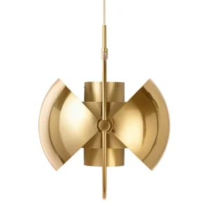Petite Friture Deckenleuchten-GUBI Multi-Lite Pendelleuchte, klein, Messing - glänzendes Messing