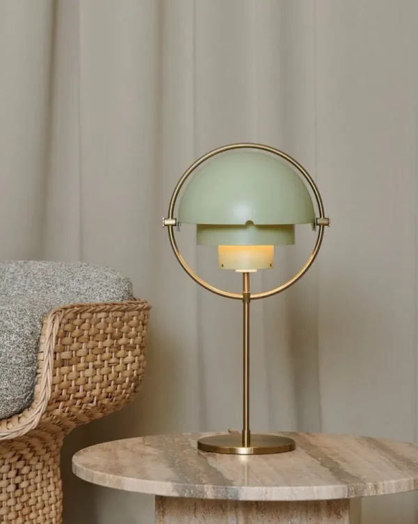 Graypants Tischlampen-GUBI Multi-Lite Tischleuchte, Messing - Desert Sage