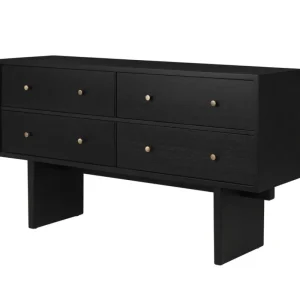 GUBI Aufbewahrungsmöbel-Private Sideboard, Eiche schwarz/braun gebeizt