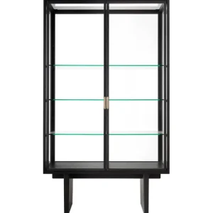 GUBI Aufbewahrungsmöbel-Private Vitrine, Eiche schwarz/braun gebeizt