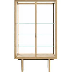 GUBI Aufbewahrungsmöbel-Private Vitrine, Eiche hell gebeizt