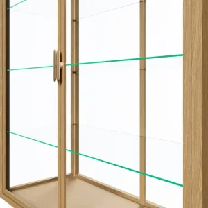 GUBI Aufbewahrungsmöbel-Private Vitrine, Eiche hell gebeizt