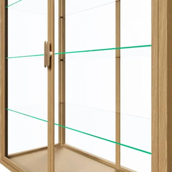 GUBI Aufbewahrungsmöbel-Private Vitrine, Eiche hell gebeizt