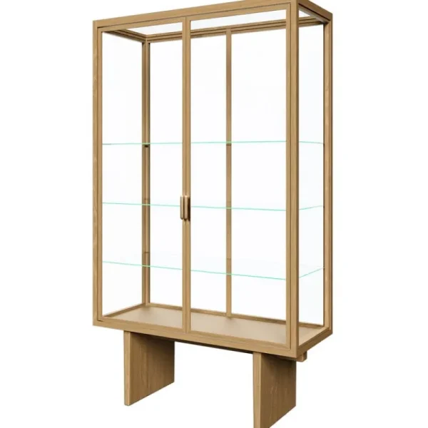 GUBI Aufbewahrungsmöbel-Private Vitrine, Eiche hell gebeizt