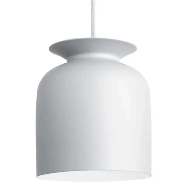Foscarini Deckenleuchten-GUBI Ronde Pendelleuchte, 20 cm, weiß