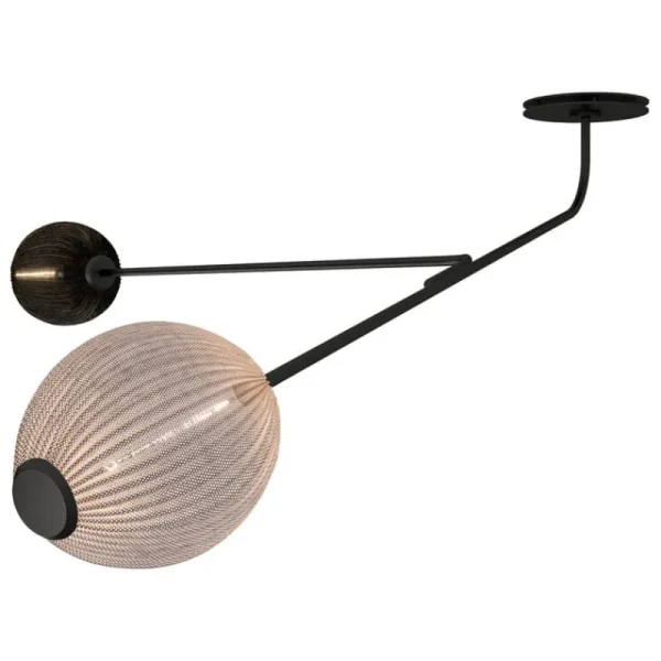 GUBI Wandleuchten | Deckenleuchten-Satellite Wandleuchte, Schwarz und Weiß