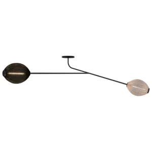 GUBI Wandleuchten | Deckenleuchten-Satellite Wandleuchte, Schwarz und Weiß