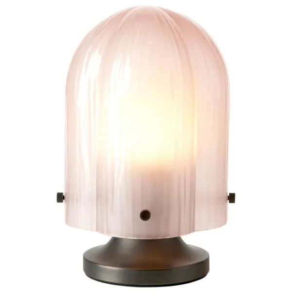 GUBI Tischlampen-Seine Tischleuchte, Antikmessing - Korallenrosa