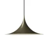 Northern Deckenleuchten-GUBI Semi Pendelleuchte, 30 cm, Dark Cocoa, Glanzfinish