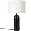 Petite Friture Tischlampen-GUBI Tischleuchte Gravity, klein, schwarzer Stahl