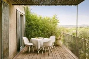 GUBI Terrassenmöbel | Tische^Tropique Esstisch, Weiß