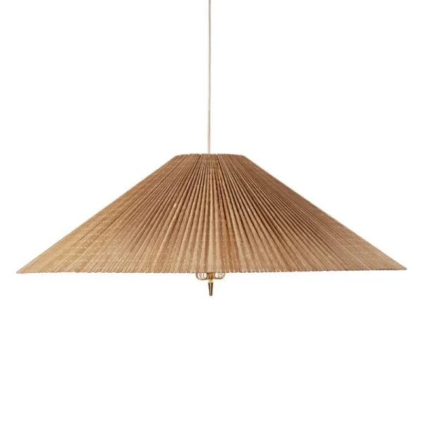 GUBI Deckenleuchten-Tynell 1972 Pendelleuchte, 90 cm, Messing - Bambus