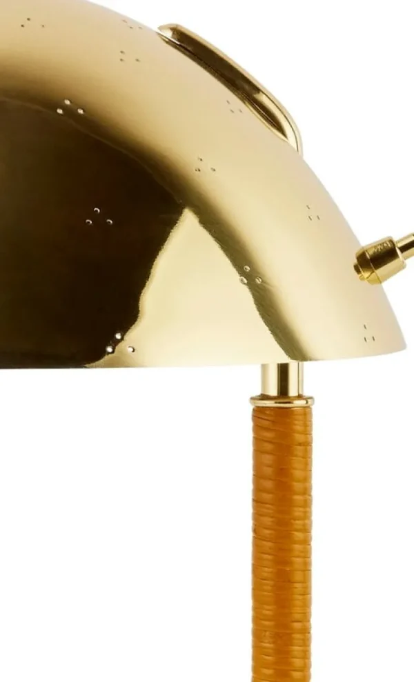 Secto Design Tischlampen-GUBI Tynell 9209 Tischleuchte, Messing - Rattan