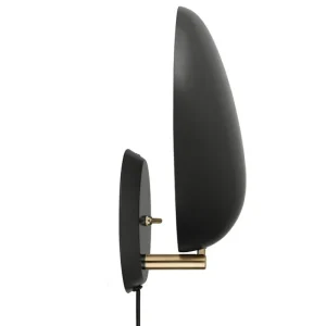 Nemo Lighting Wandleuchten-GUBI Wandleuchte Cobra, schwarz