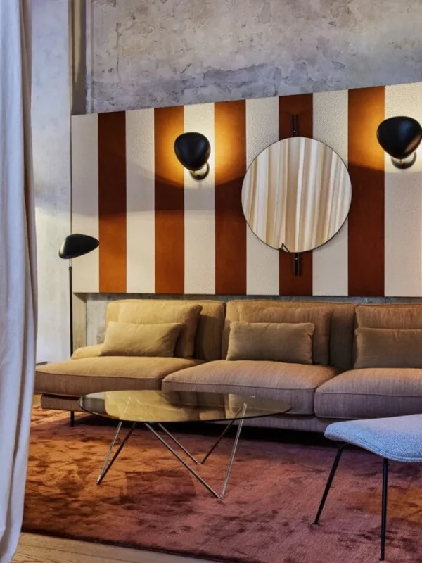 Nemo Lighting Wandleuchten-GUBI Wandleuchte Cobra, schwarz