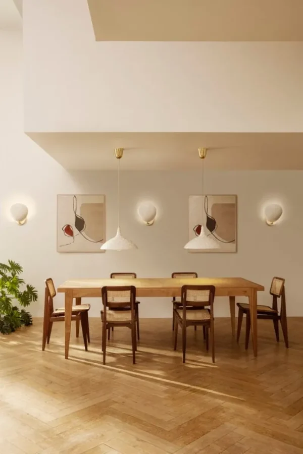 Nemo Lighting Wandleuchten-GUBI Wandleuchte Cobra, weiß
