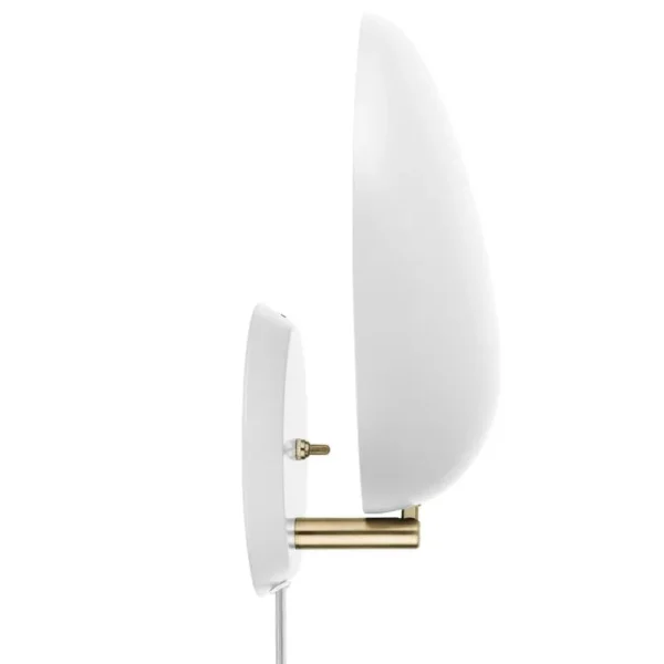 Nemo Lighting Wandleuchten-GUBI Wandleuchte Cobra, weiß
