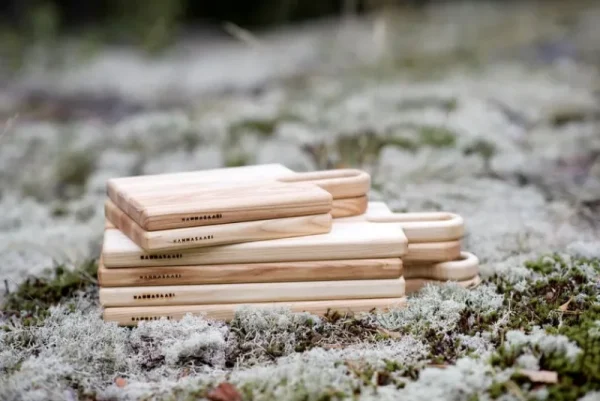 Hanna Saari Küchenutensilien^Halikko Schneidebrett, mittelgroß, Esche