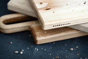 Hanna Saari Küchenutensilien^Halikko Schneidebrett, mittelgroß, Esche