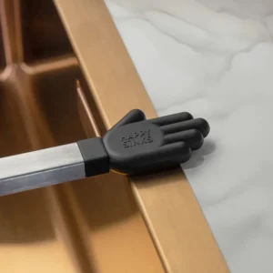 Happy Sinks Außenküche | Küchenutensilien^Erweiterbare Küchenbar Wunderbar, schwarz
