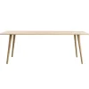 ferm LIVING Tische-Harri Koskinen Works DiningTable Esstisch, 200 x 90 cm, Eiche Natur