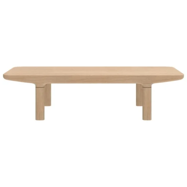 Vitra Tische-Hartô Camille L29 Couchtisch, Eiche natur