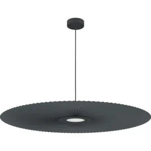 Muuto Deckenleuchten-Hartô Carmen Pendelleuchte, neue Version, 120 cm, Schiefergrau