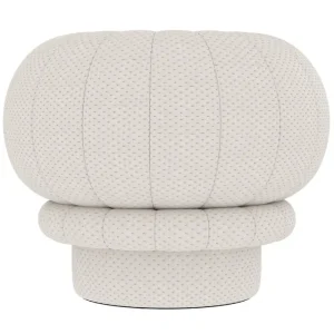 Artek Sitzgelegenheiten-Hartô Claudie Pouf, Perlweiß