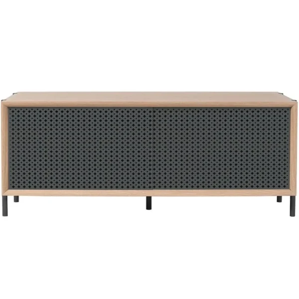 Audo Copenhagen Aufbewahrungsmöbel-Hartô Gabin Sideboard 122 cm, Eiche – schiefergrau