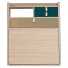 Hartu00f4 Schreibtische Und Raumtrenner | Regale^Hartô Gaston Wandtisch, 60 cm, Eiche - Messing - Petrolblau