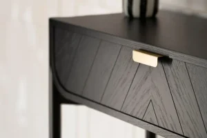 Wooden Tische-Hartô Marius Konsolentisch, Eiche schwarz