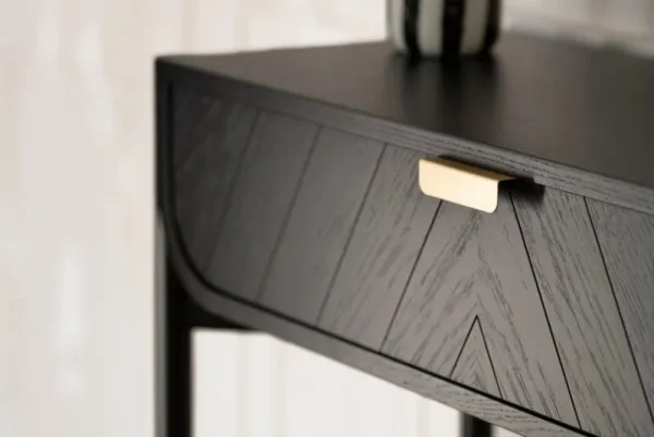 Wooden Tische-Hartô Marius Konsolentisch, Eiche schwarz