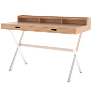 Hartu00f4 Schreibtische Und Raumtrenner | Tische^Hartô Schreibtisch Hyppolite, Eiche – weiß