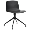 GUBI Sitzgelegenheiten-HAY About A Chair AAC10 Bürostuhl, Schwarz 2.0 - Aluminium schwarz