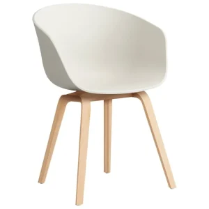 Fredericia Sitzgelegenheiten-HAY About A Chair AAC22, Melange Cream 2.0 - Eiche geseift