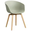HAY Sitzgelegenheiten-About A Chair AAC22, Pastellgrün 2.0 - Eiche lackiert