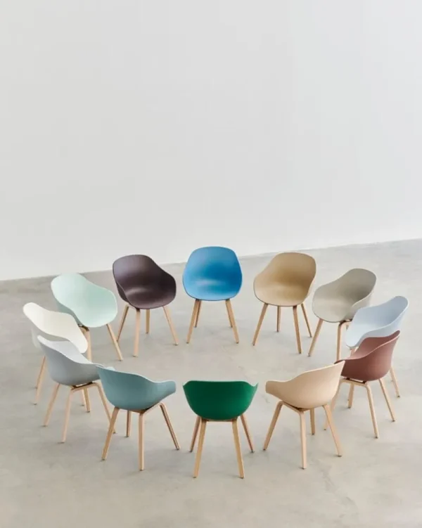 HAY Sitzgelegenheiten-About A Chair AAC22, Pastellgrün 2.0 - Eiche lackiert