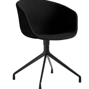 HAY Bürostühle | Sitzgelegenheiten^About A Chair AAC21, schwarz - Steelcut 190