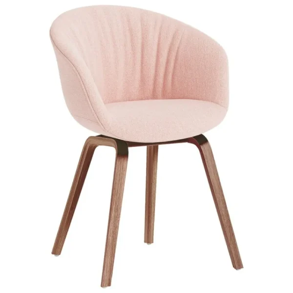 GUBI Sitzgelegenheiten-HAY About A Chair AAC23 Soft Stuhl, Walnuss lackiert - Mode 026
