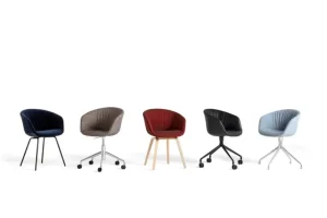 HAY Bürostühle | Sitzgelegenheiten^About A Chair AAC21 Soft, Aluminium – Steelcut Trio 716