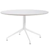 Fritz Hansen Tische-HAY About A Table AAT20, 128 cm, Laminat weiß