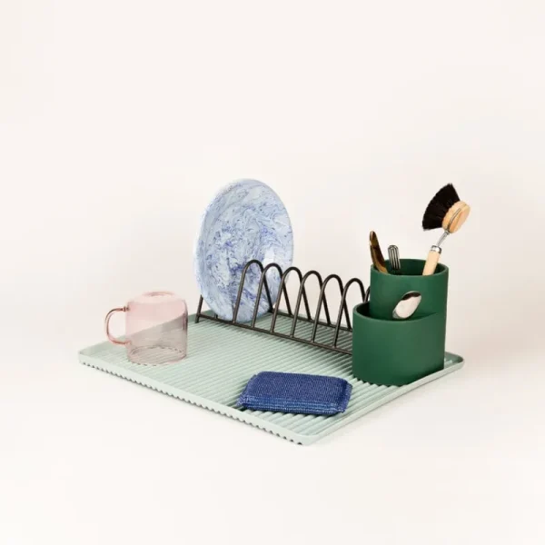 HAY Außenküche | Küchenutensilien^Abtropftablett Dish Drainer, hellblau