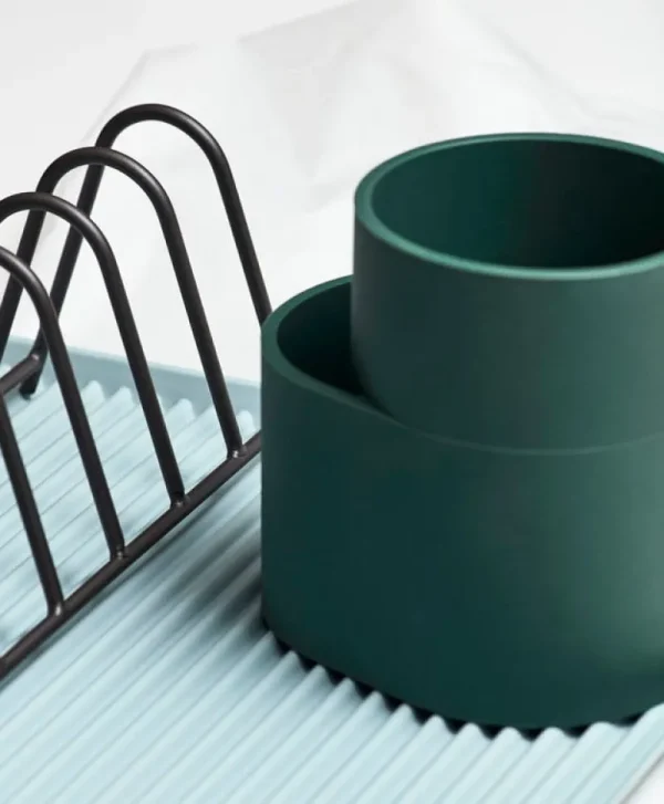 HAY Außenküche | Küchenutensilien^Abtropftablett Dish Drainer, hellblau