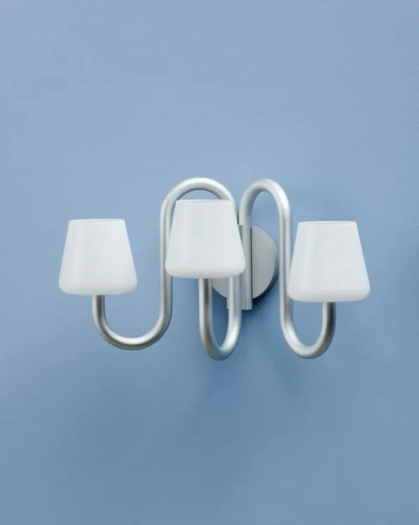 Anglepoise Wandleuchten-HAY Apollo Wandleuchte, weißes Opalglas