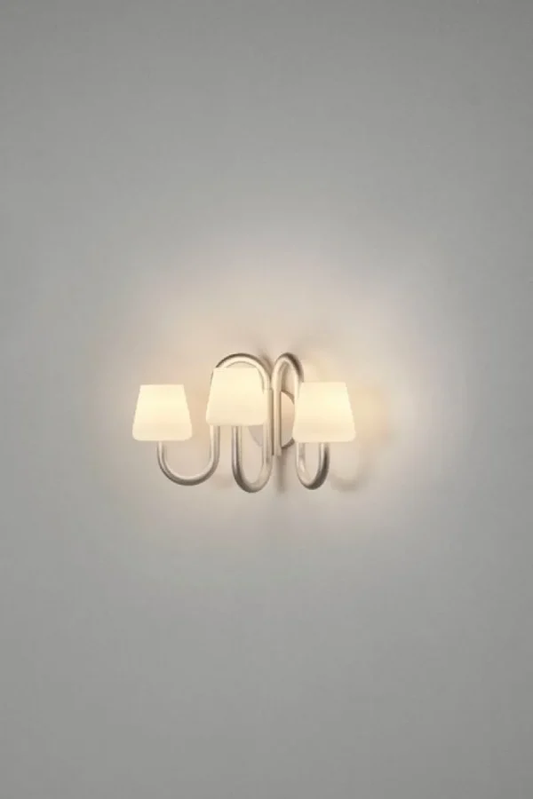 Anglepoise Wandleuchten-HAY Apollo Wandleuchte, weißes Opalglas