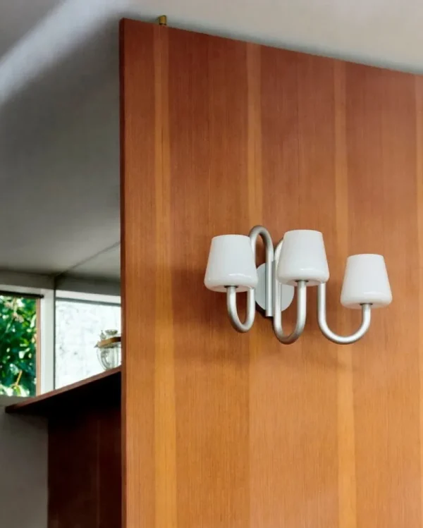 Anglepoise Wandleuchten-HAY Apollo Wandleuchte, weißes Opalglas