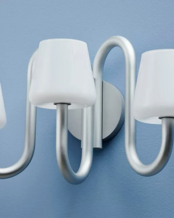 Anglepoise Wandleuchten-HAY Apollo Wandleuchte, weißes Opalglas