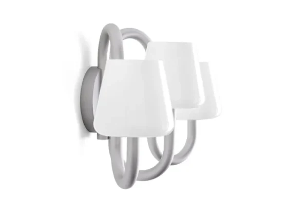 Anglepoise Wandleuchten-HAY Apollo Wandleuchte, weißes Opalglas