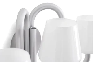 Anglepoise Wandleuchten-HAY Apollo Wandleuchte, weißes Opalglas