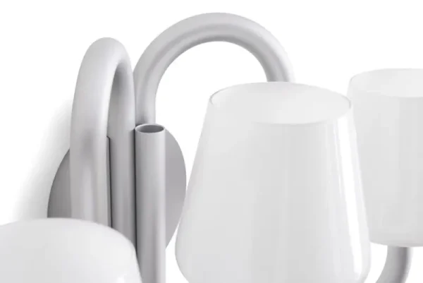 Anglepoise Wandleuchten-HAY Apollo Wandleuchte, weißes Opalglas